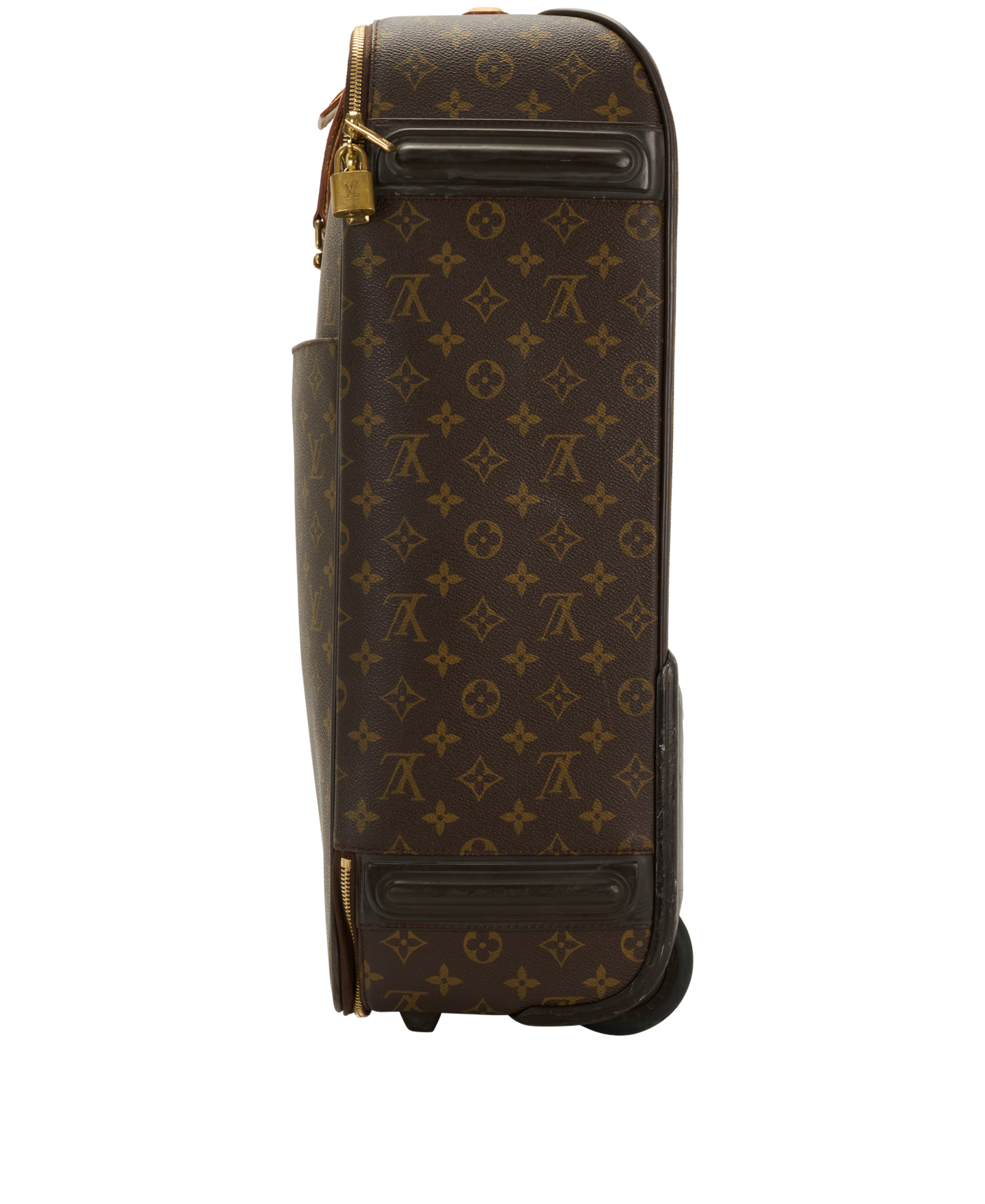 Pegase 50, &pound;950, Handbags, Brown, Canvas, Bottom view